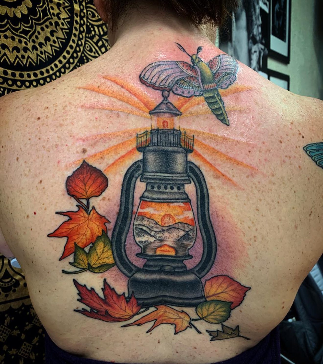 Illustrative Color tattoo by Ebb and Flow