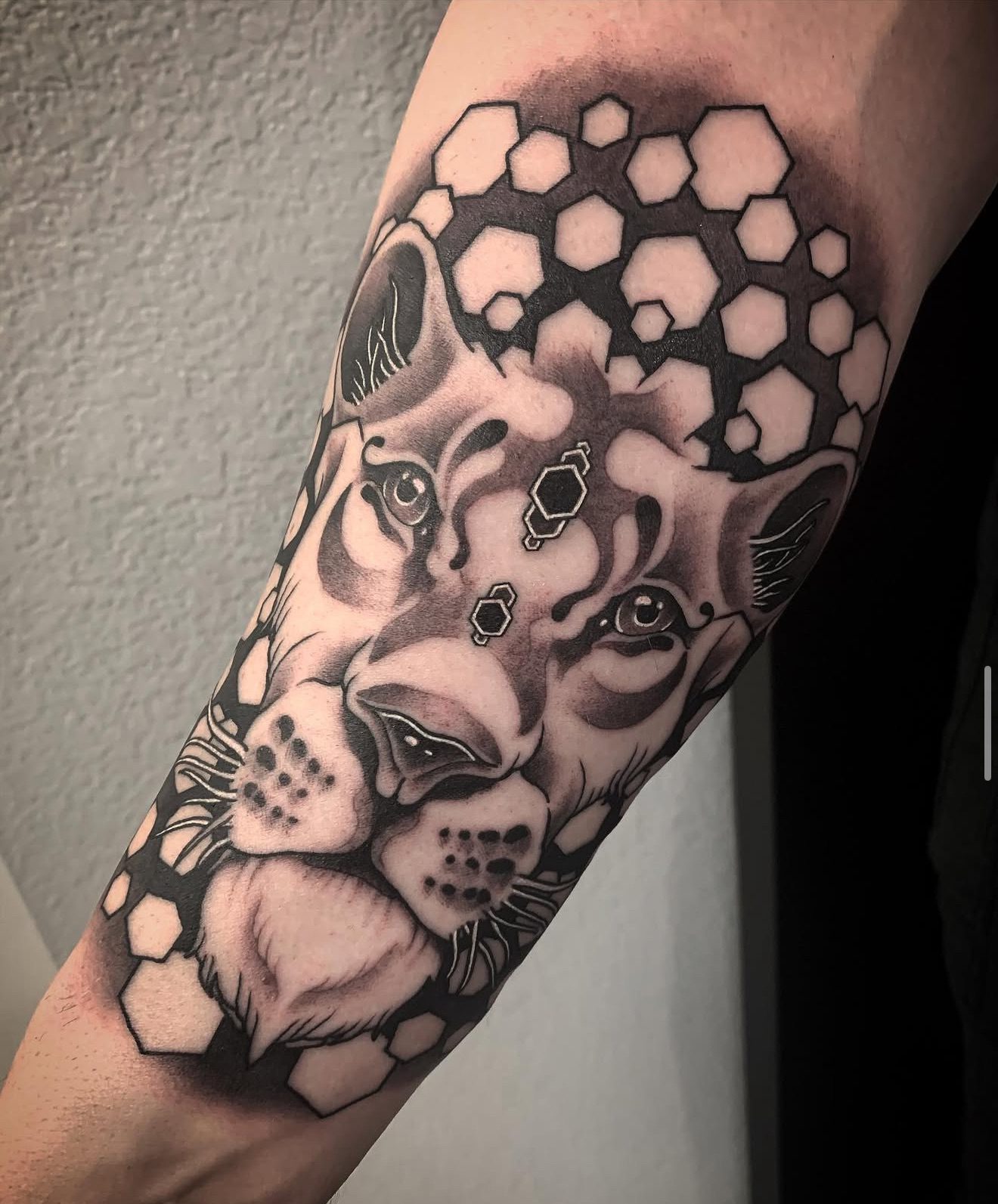 Black & Grey tattoo by Ebb and Flow