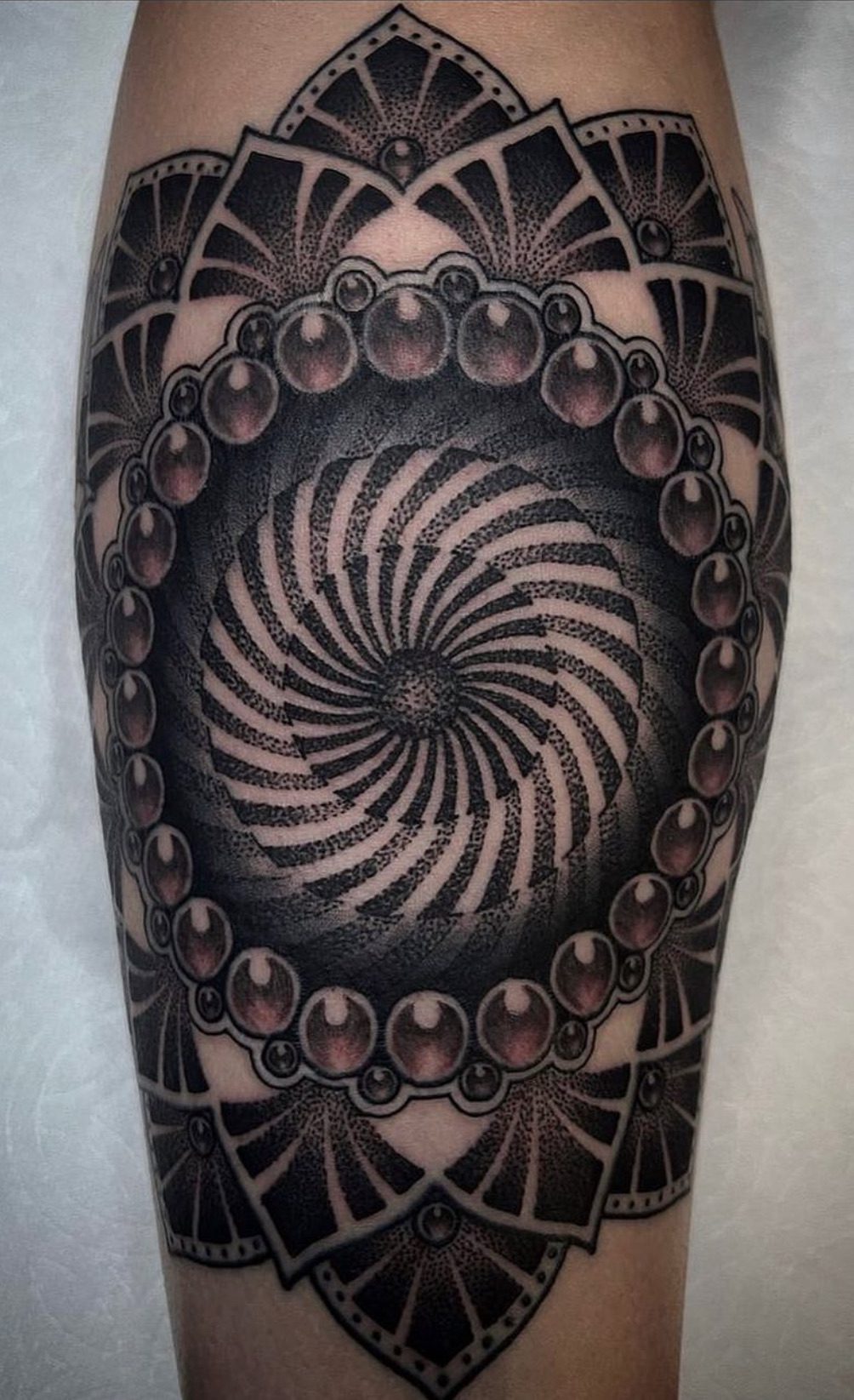 Mandala tattoo by Ebb and Flow